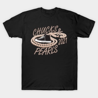 Chucks And Pearls 2021 T-Shirt